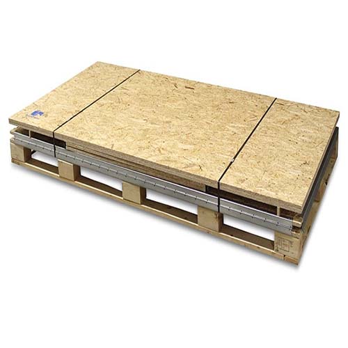 collapsible wooden crate