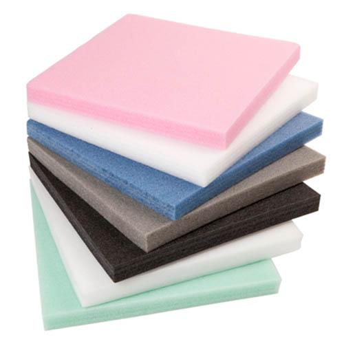 colored foam plans and pads