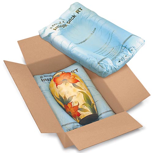 insta pack foam bags and pouches