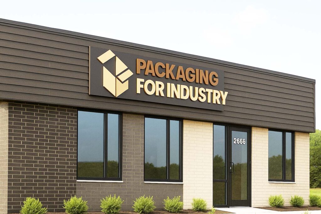 packaging for industry building exterior