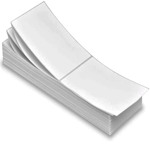 fan fold labels