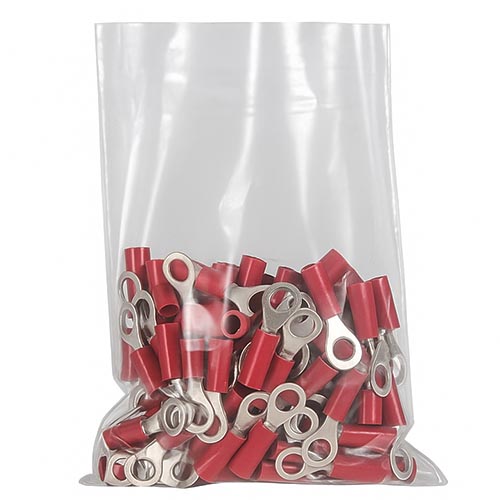 flat and gusseted poly bags