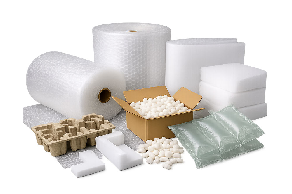 bubble wrap and cushioning materials for ecommerce stores