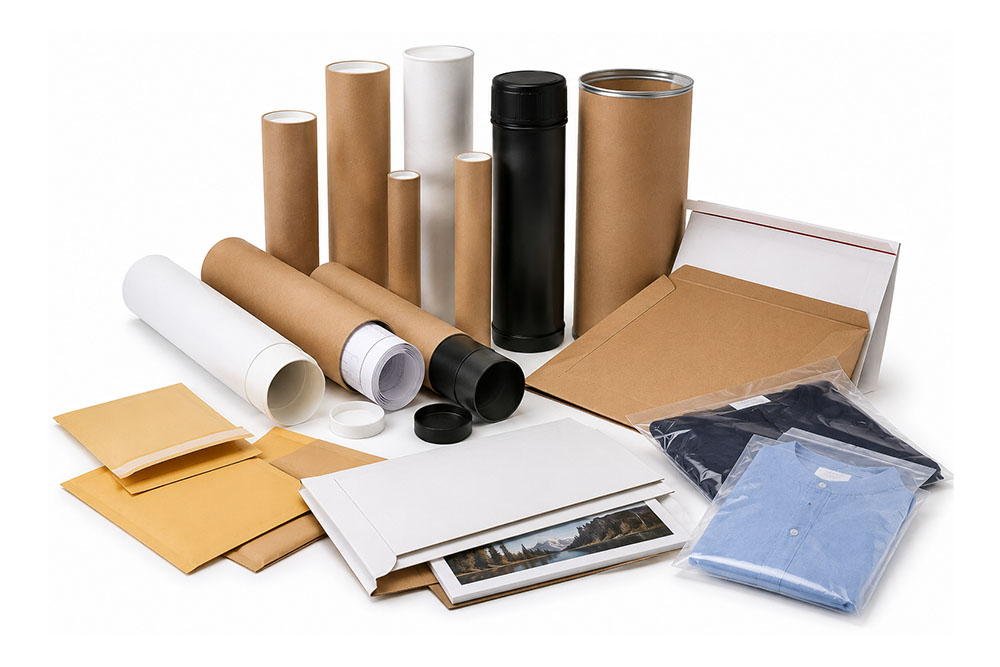 mailing tubes and speciality ecommerce packaging materials