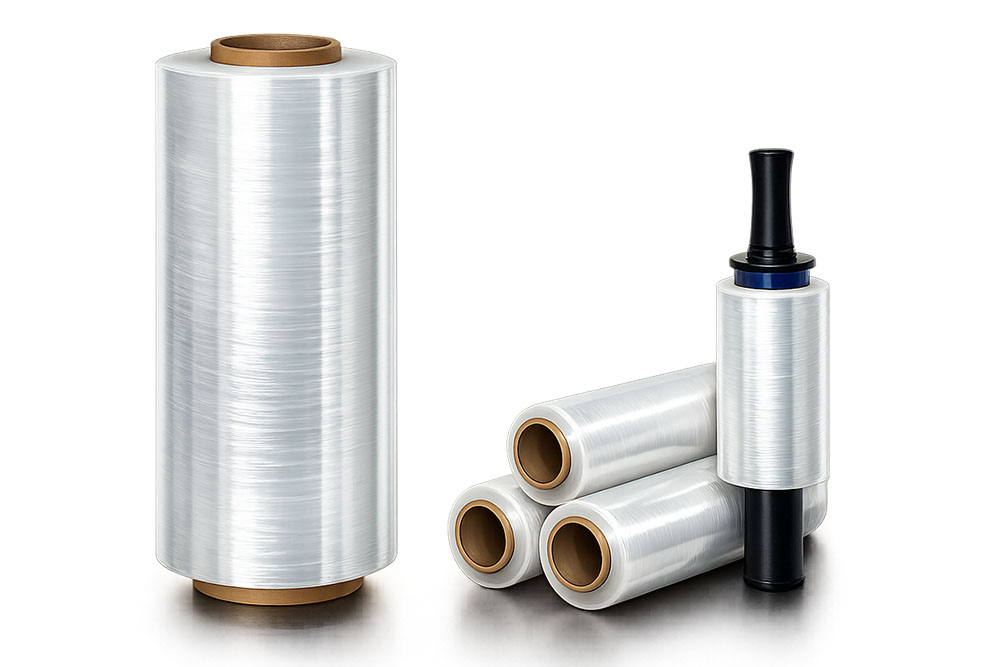 stretch film for manufacturing plant pallets