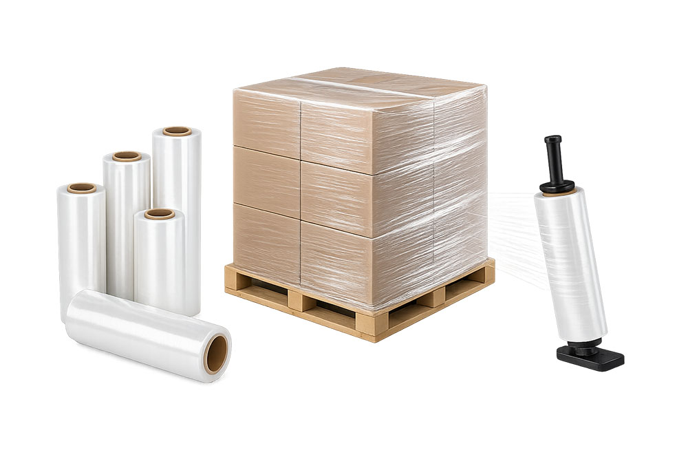 stretch film wrapping materials for automotive parts