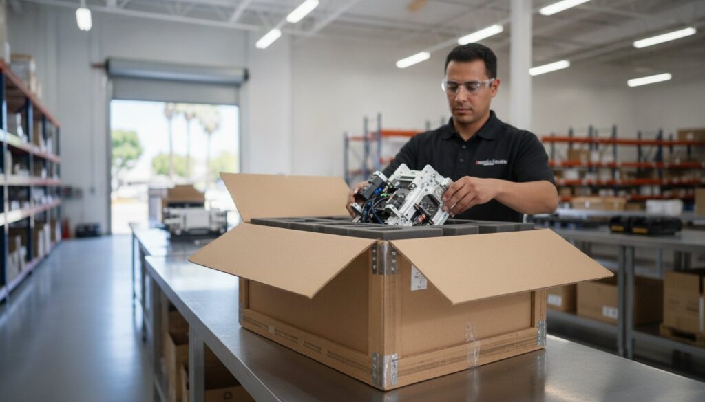 Custom Industrial Packaging in Los Angeles: Engineering Protection for National Logistics