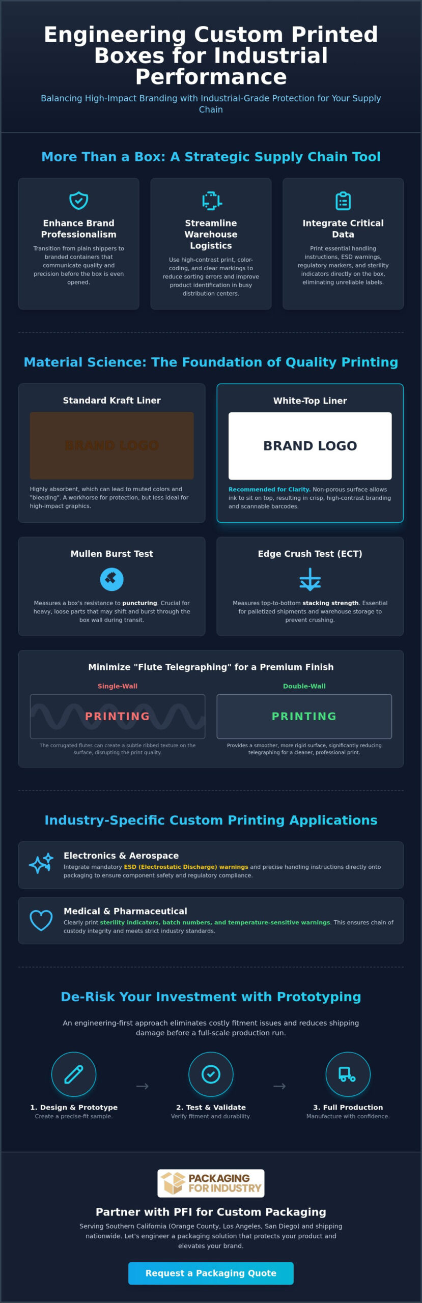 Custom Printed Boxes Irvine: An Industrial Buyer’s Guide to Bespoke Packaging