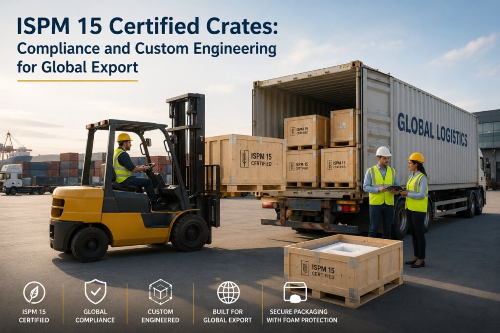 ISPM 15 Certified Crates: Compliance and Custom Engineering for Global Export