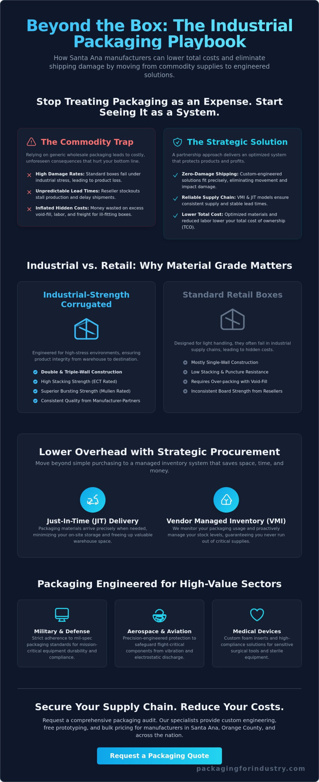Wholesale Packaging Supplies: The Industrial Guide to Bulk Procurement