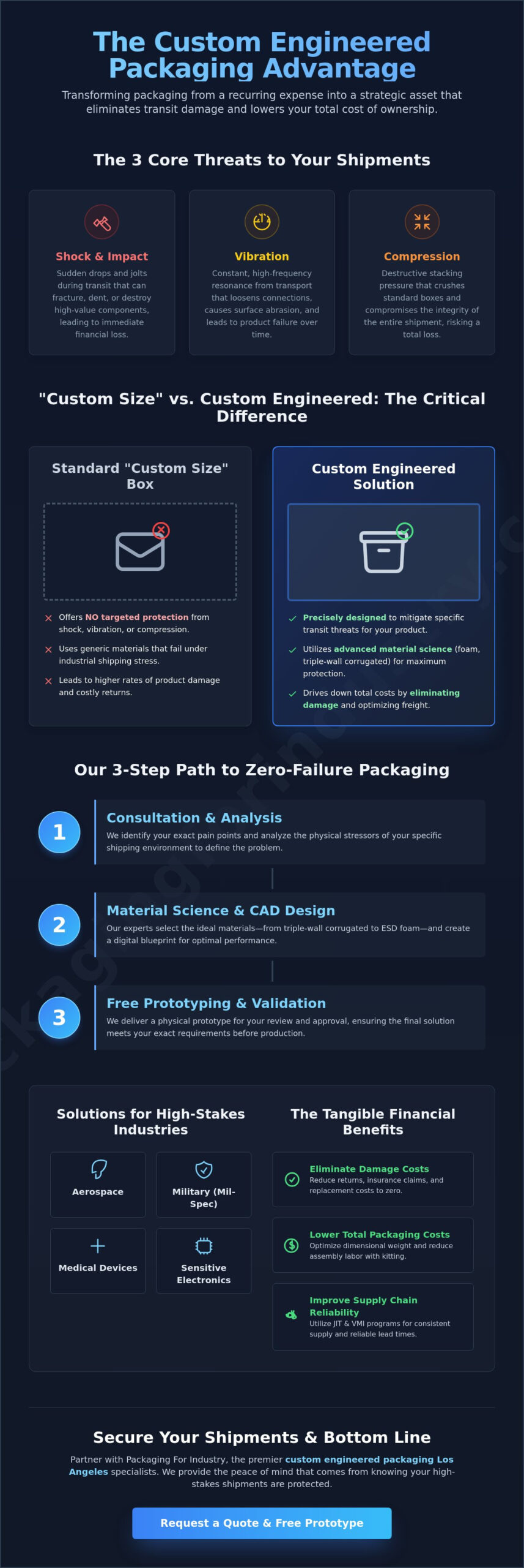 Custom Engineered Packaging in Los Angeles: Industrial Solutions for Complex Logistics