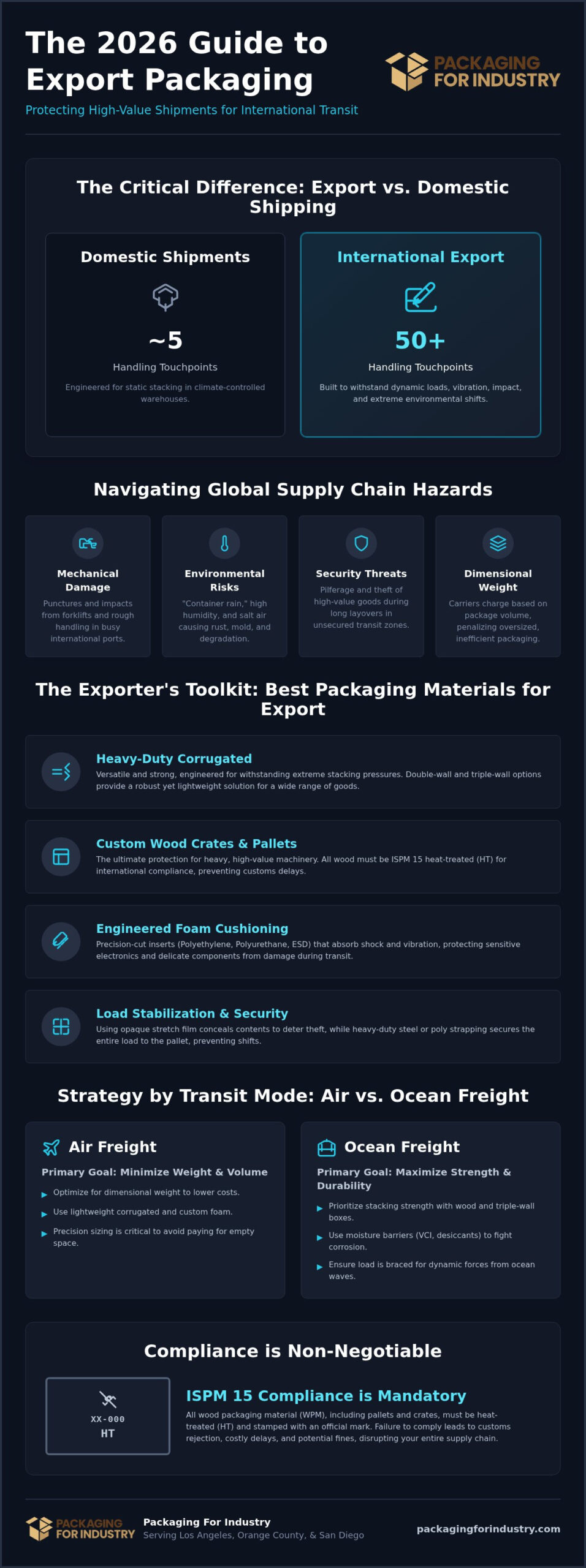 Best Packaging Materials for Export: An Industrial Buyer’s Guide for 2026