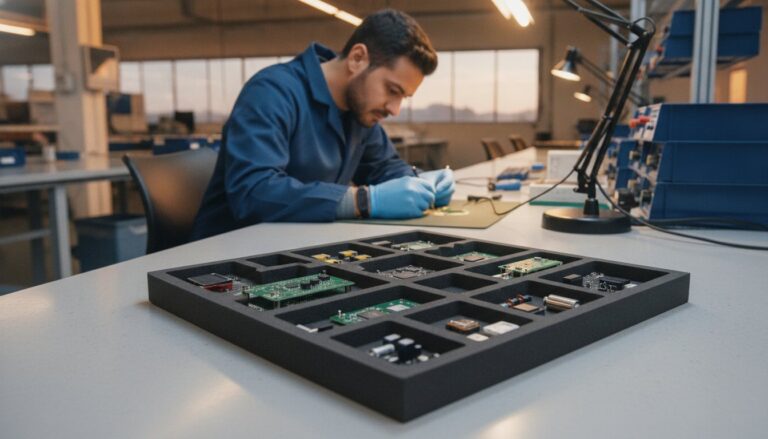 Custom Foam Inserts for Electronics Packaging in Southern California: Preventing ESD Damage