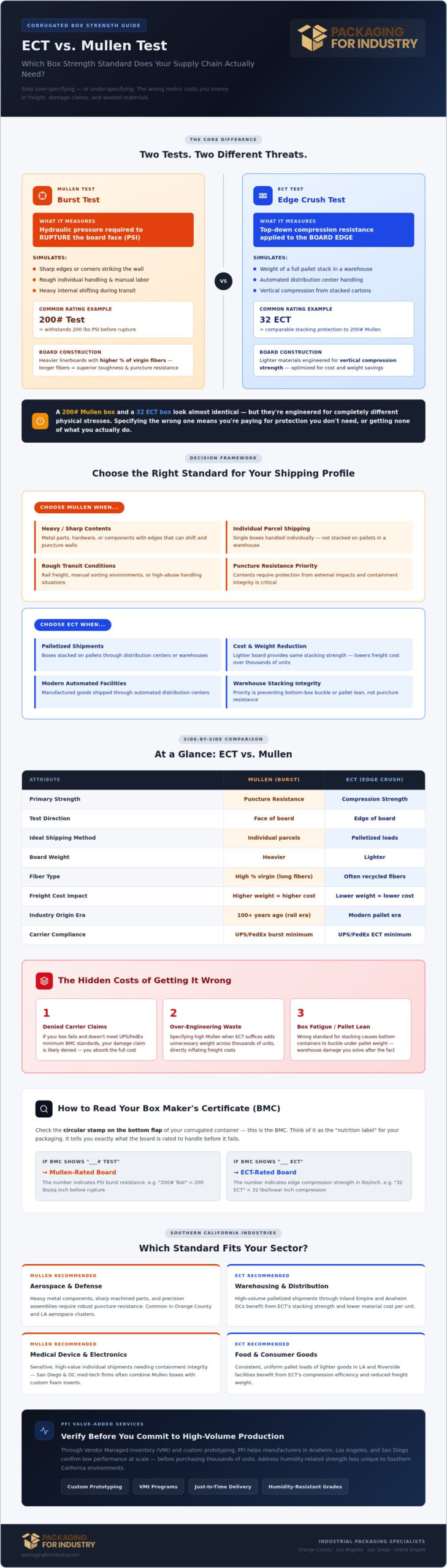 ECT vs Mullen Test: Industrial Buyer’s Guide (2026)