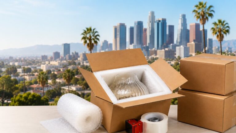 Secure Shipping for Fragile Products in Los Angeles
