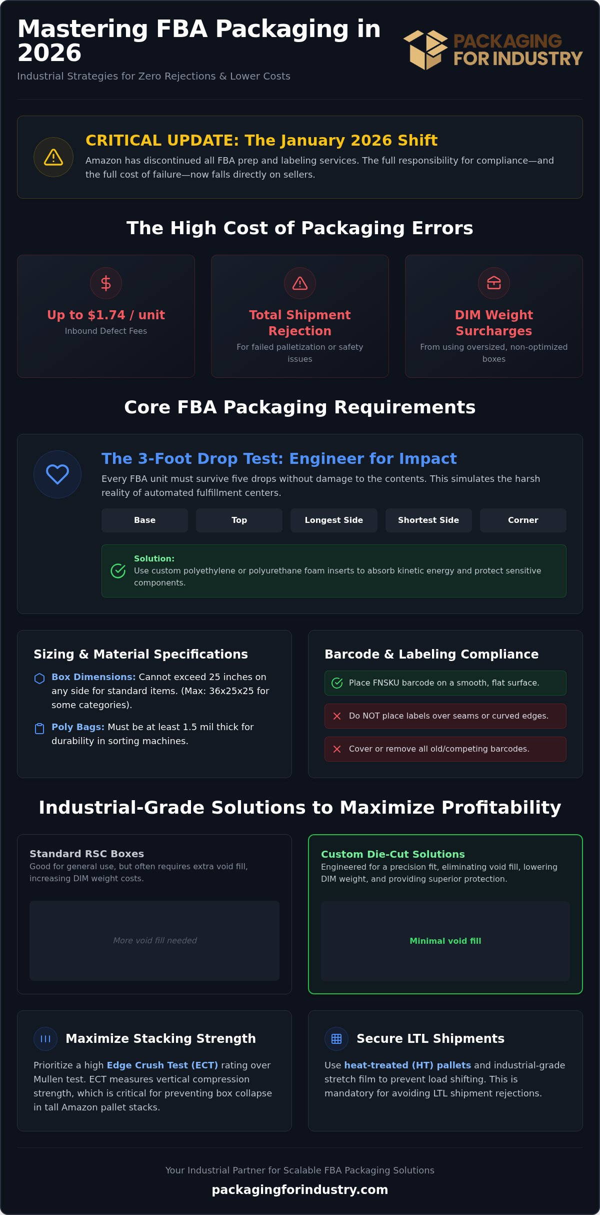 How to Package Products for Amazon FBA: An Industrial Guide to Compliance and Protection