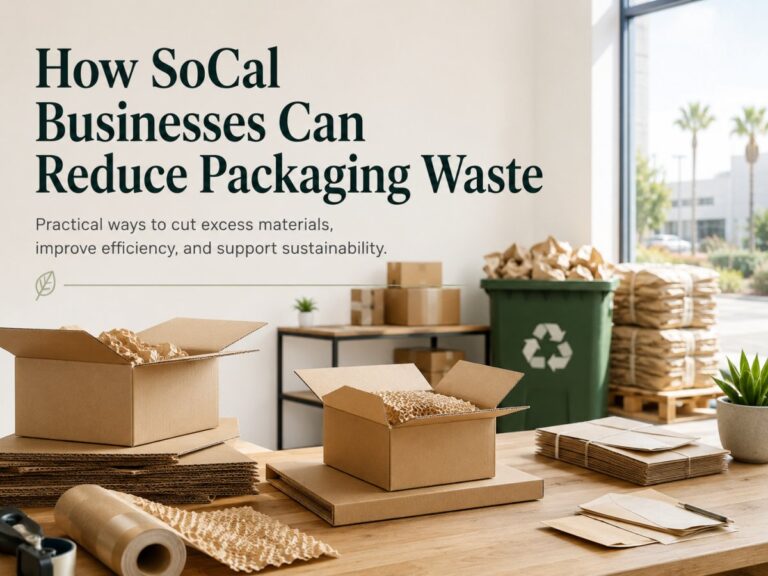Reduce Packaging Waste: A Guide for SoCal Businesses