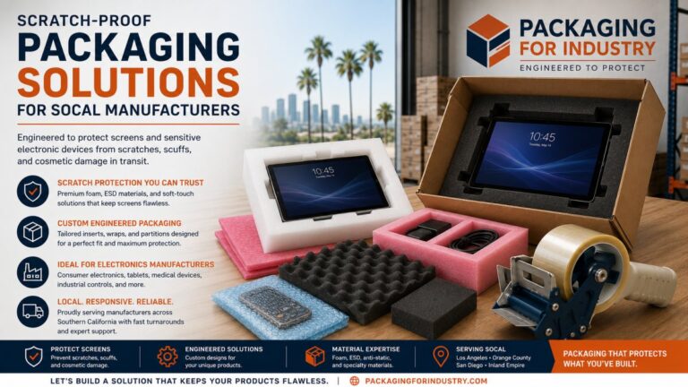 Scratch-Proof Packaging Solutions for SoCal Manufacturers