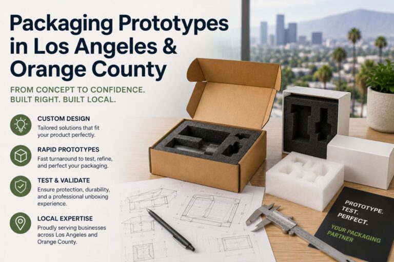 Packaging Prototypes in Los Angeles: From Design to Production