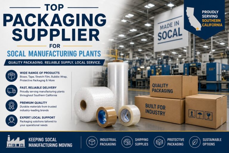 Top Packaging Supplier for SoCal Manufacturing Plants