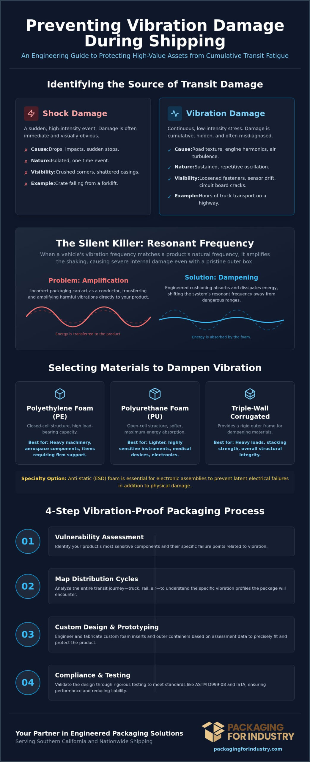 Preventing Vibration Damage During Shipping: An Industrial Guide