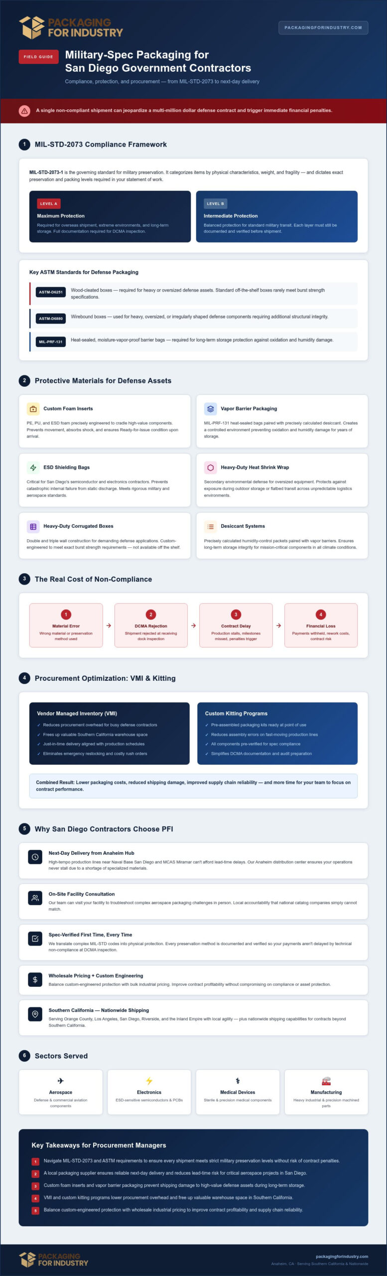 San Diego Gov Contractor Packaging: Procurement Guide