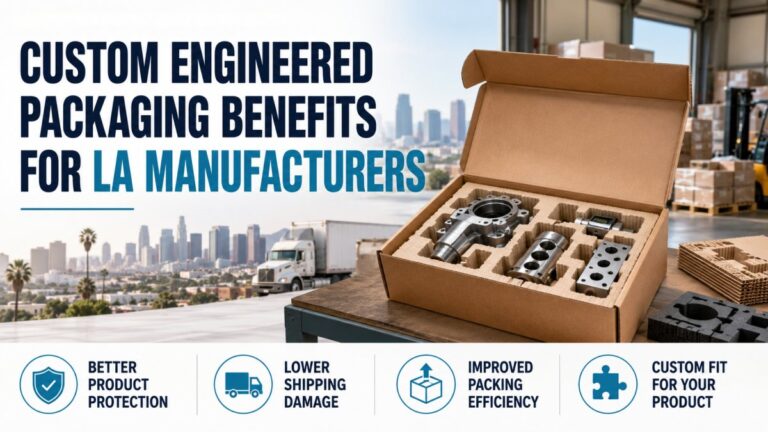 Custom Engineered Packaging Benefits for LA Manufacturers