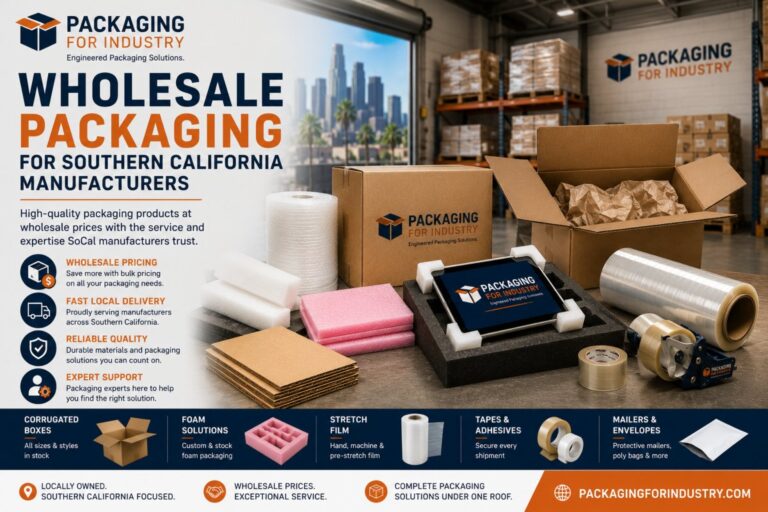 Wholesale Packaging for Southern California Manufacturers