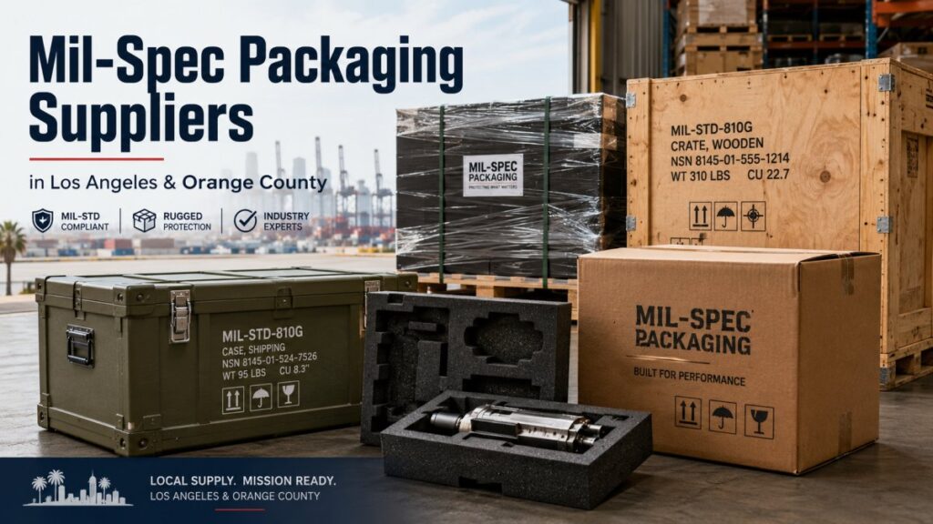 Mil-Spec Packaging Suppliers in Los Angeles & Orange County