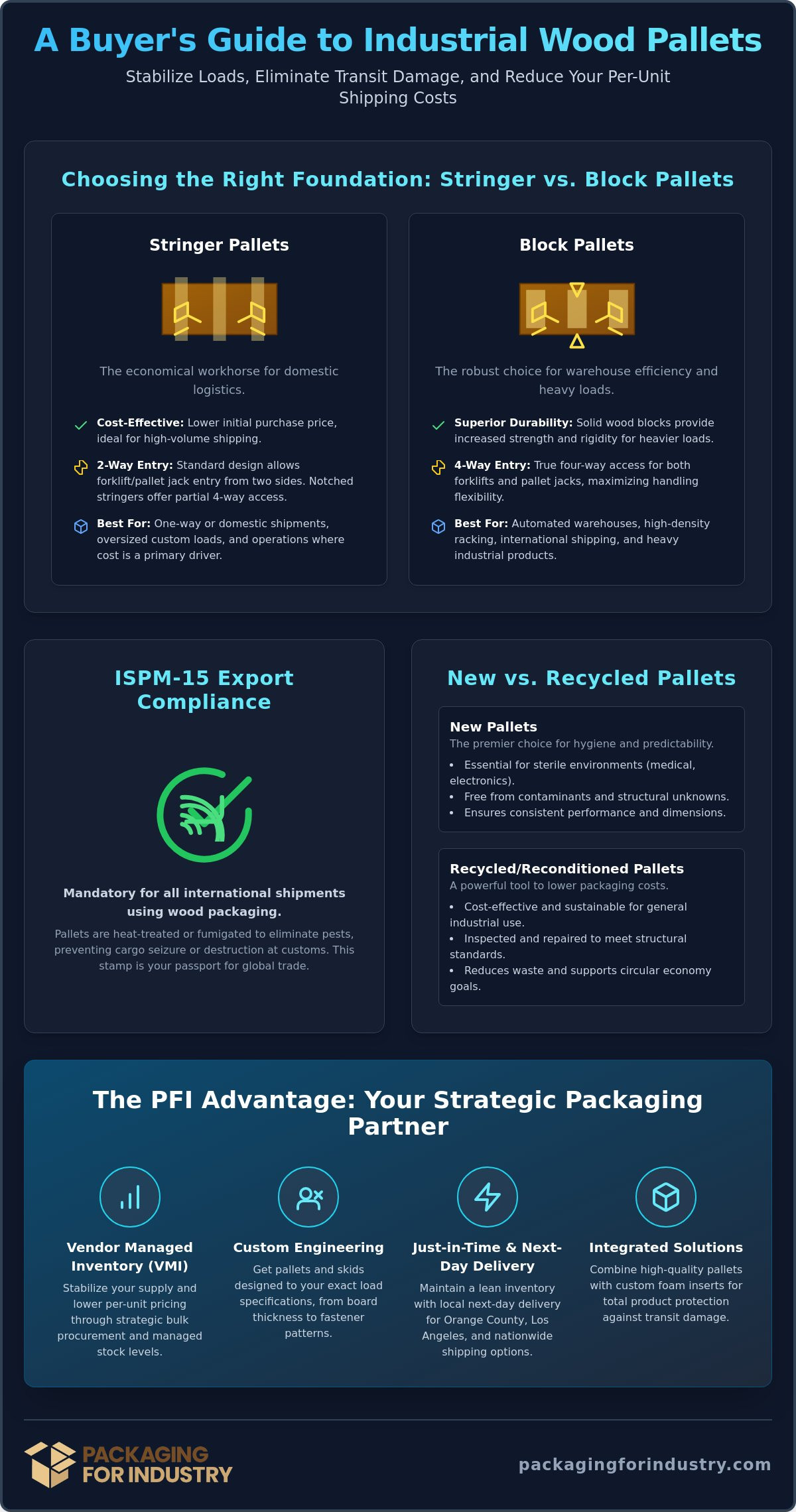 Wood Pallets for Packaging: The Professional’s Guide to Industrial Load Stabilization
