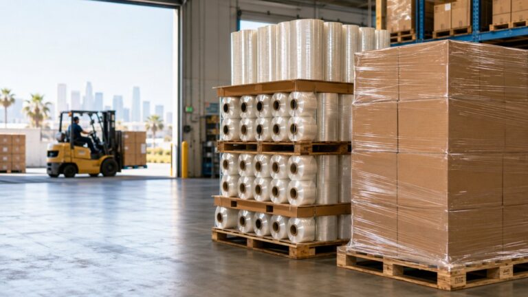 Stretch Film Cost Savings: Pallet Buying in Los Angeles