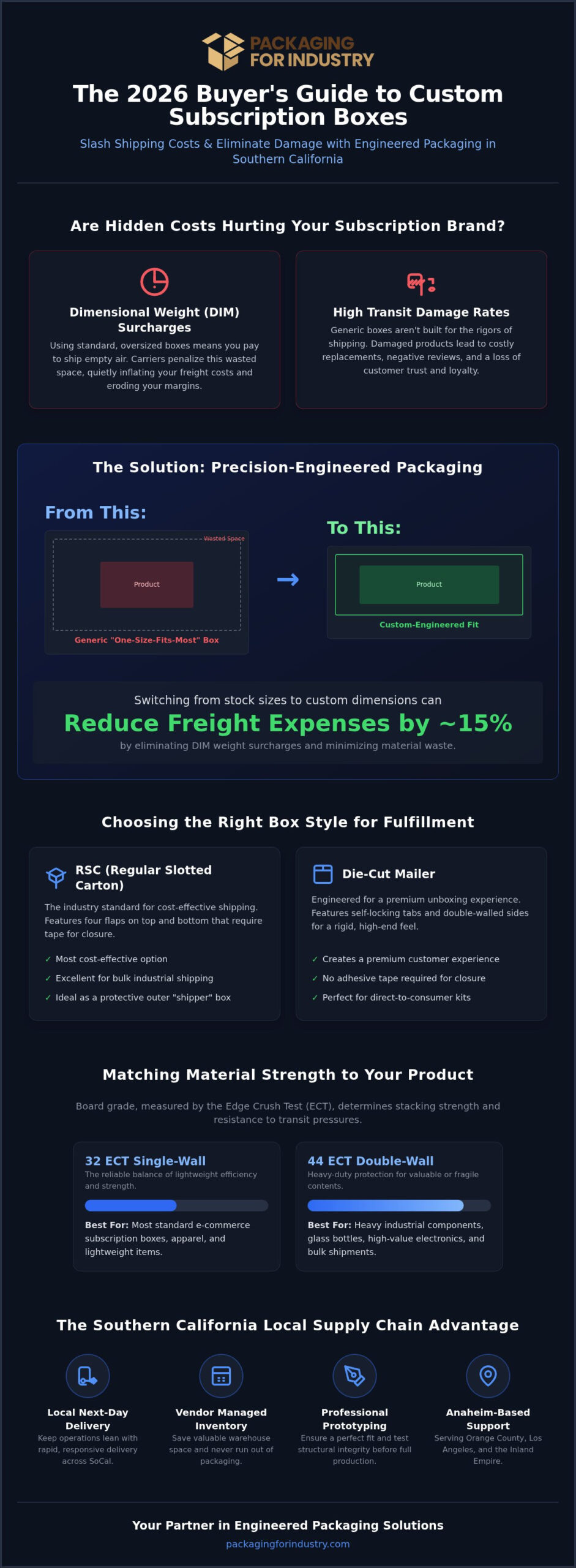 2026 SoCal Buying Guide: Custom Corrugated Boxes