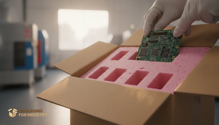 Anti-Static Pink Foam for Irvine Circuit Board Shippers
