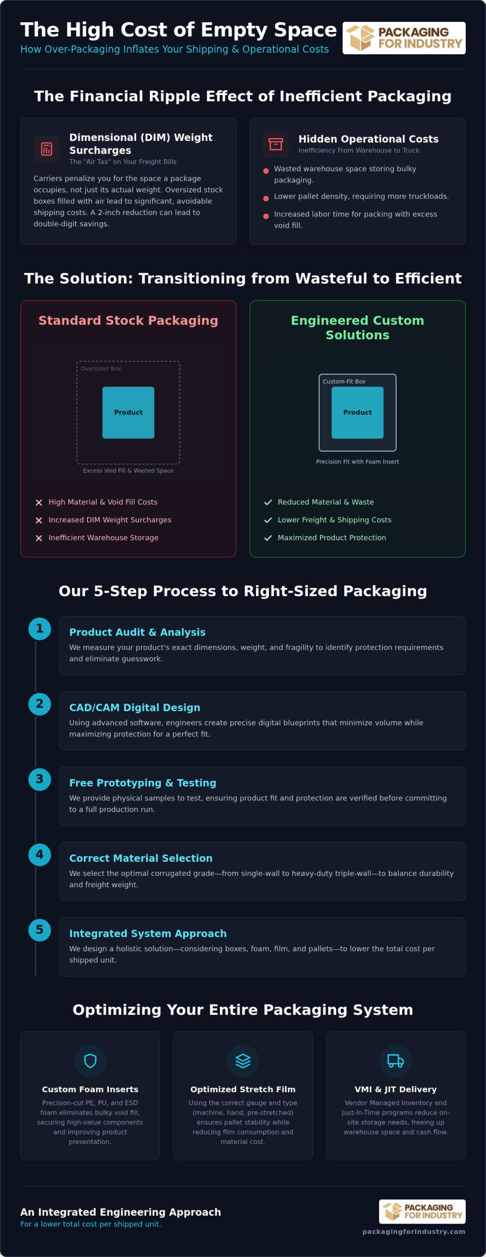 Avoid Over-Packaging and Reduce Industrial Material Costs