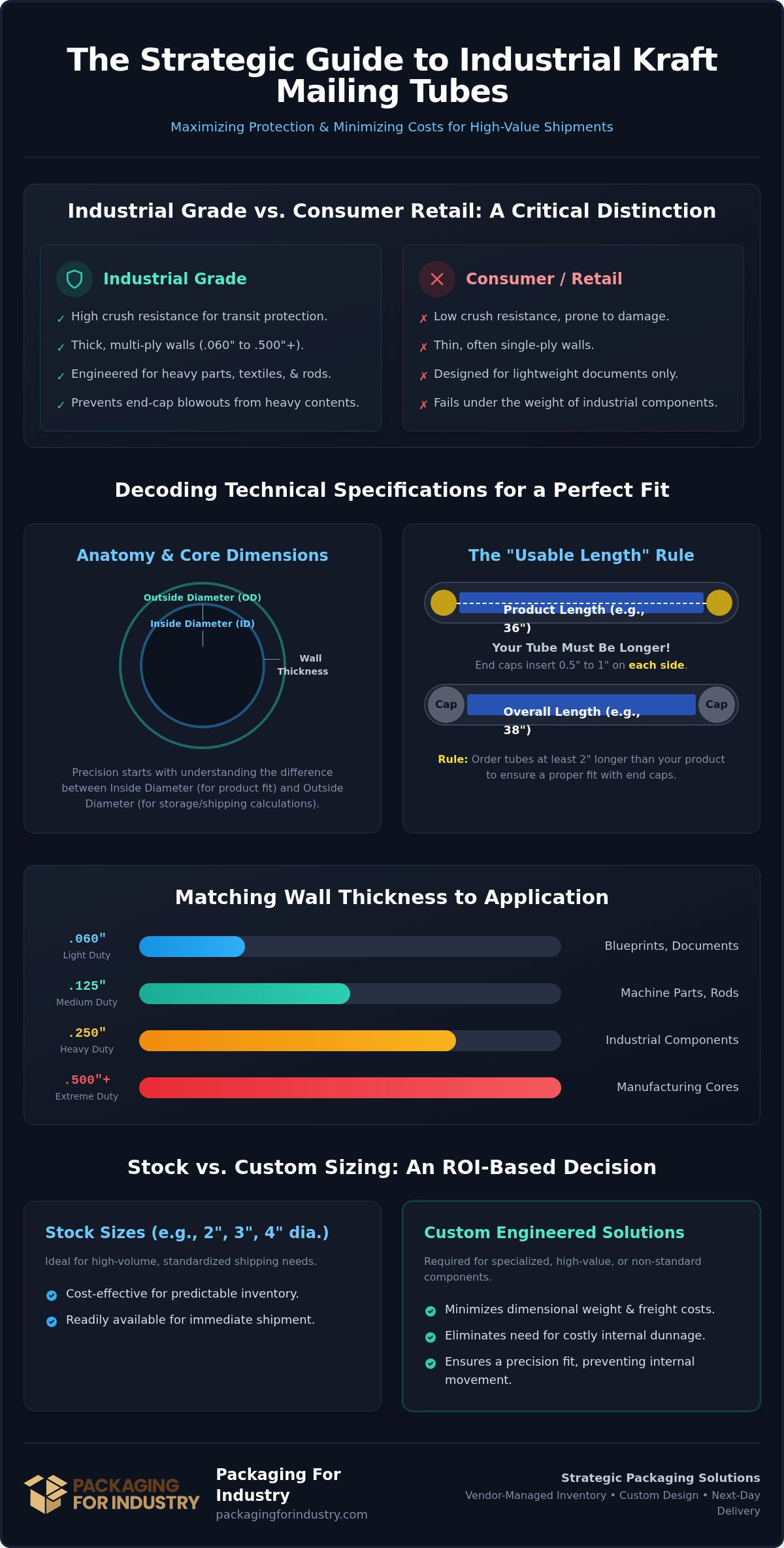 Buying Kraft Mailing Tubes: The Ultimate Professional Guide
