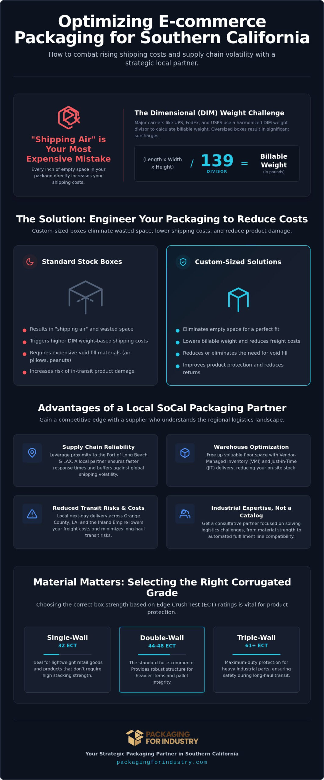 Corrugated Boxes for SoCal E-commerce: A Buyer’s Guide