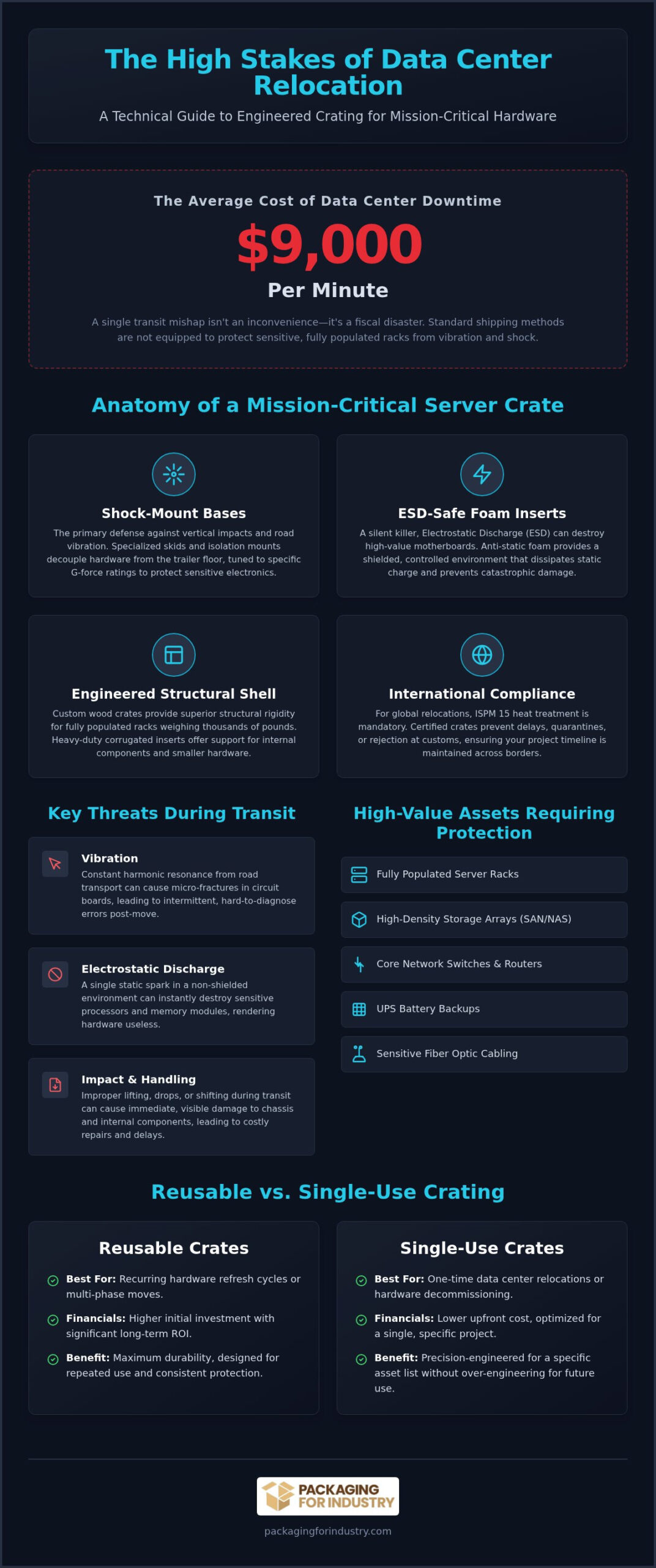 Custom Crates for Data Center Relocation: Buyer’s Guide