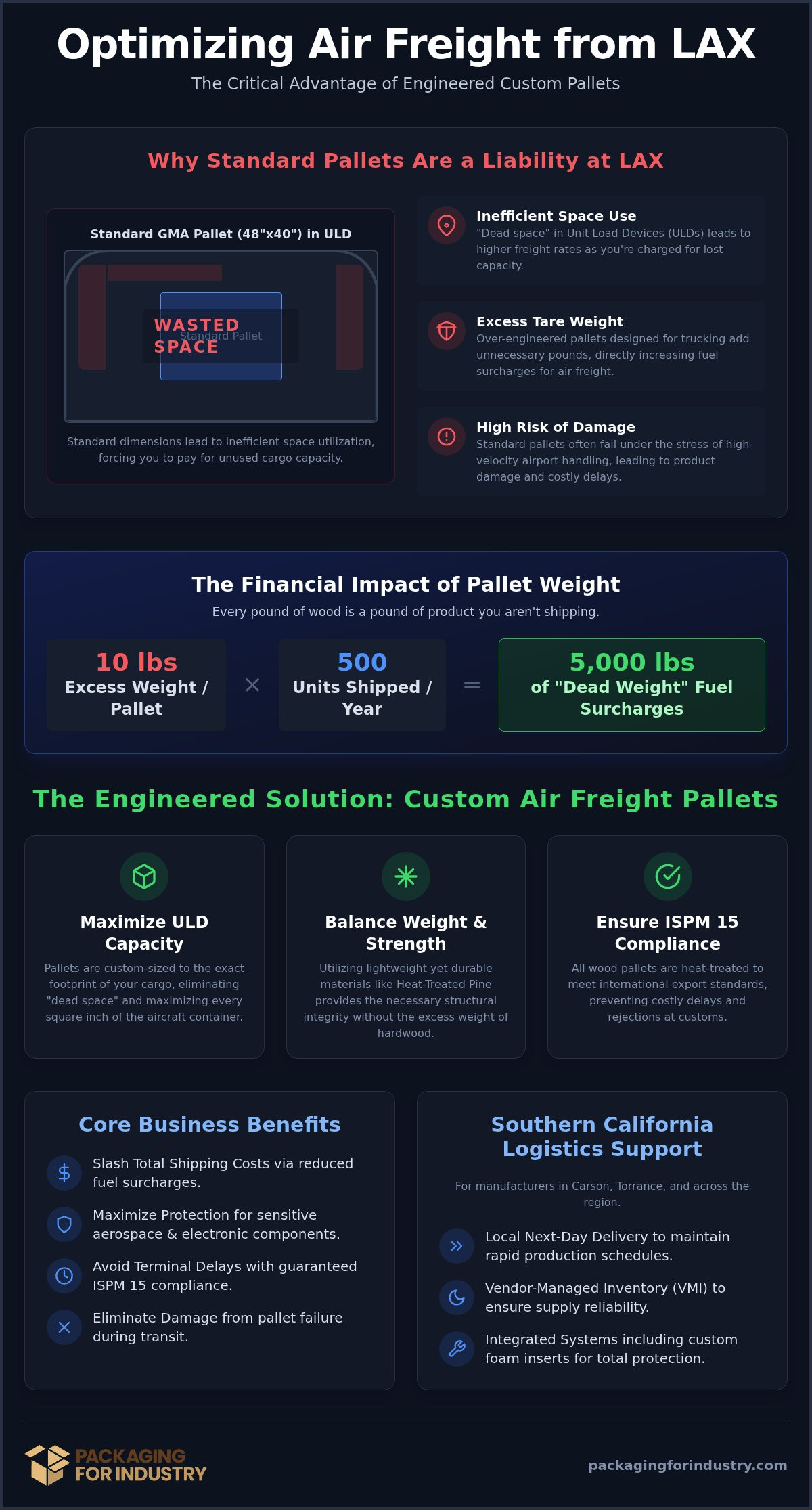 Custom LAX Air Freight Pallets: Compliance & Cost Guide