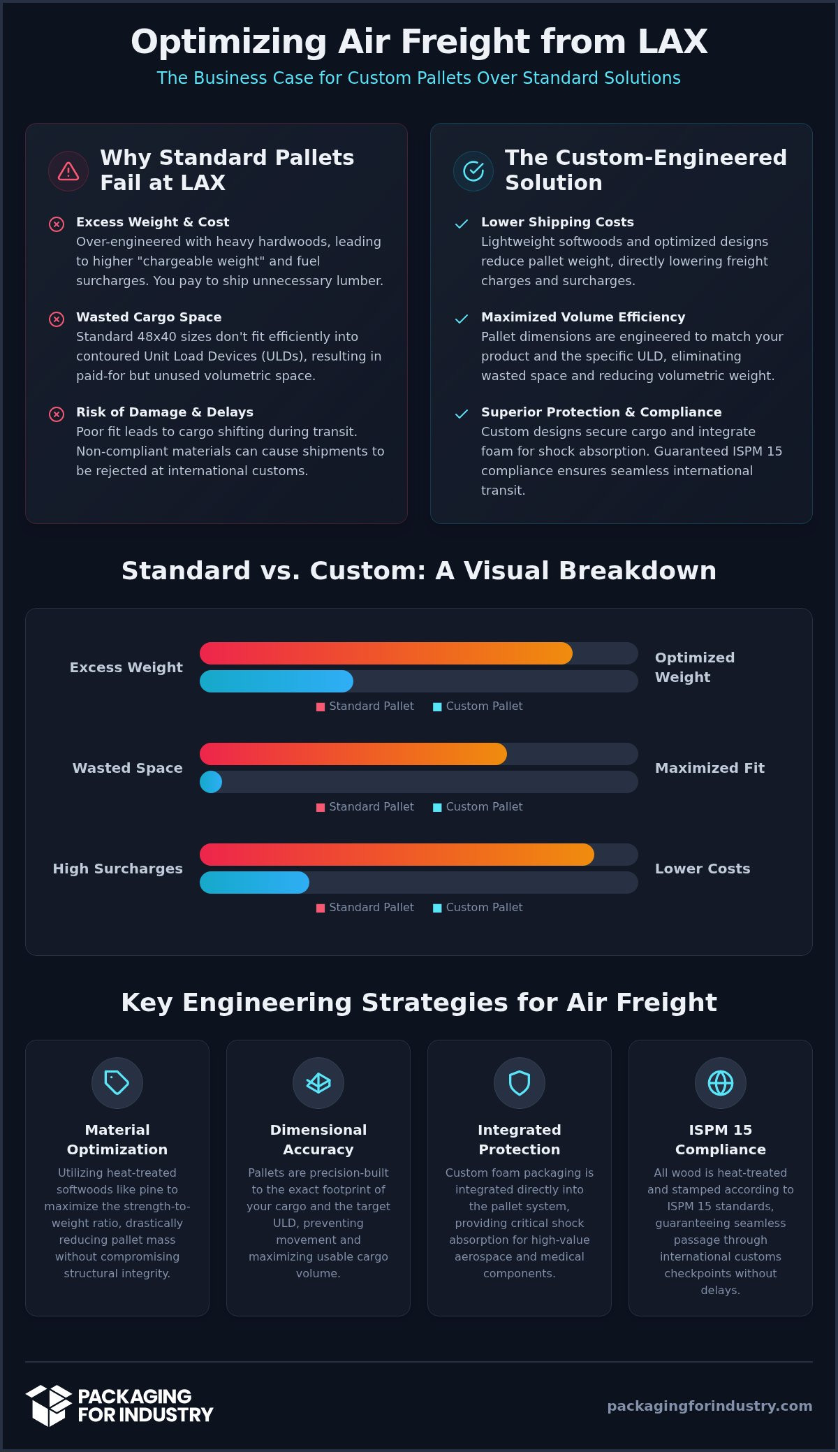 Custom LAX Air Freight Pallets: Compliance & Cost Guide