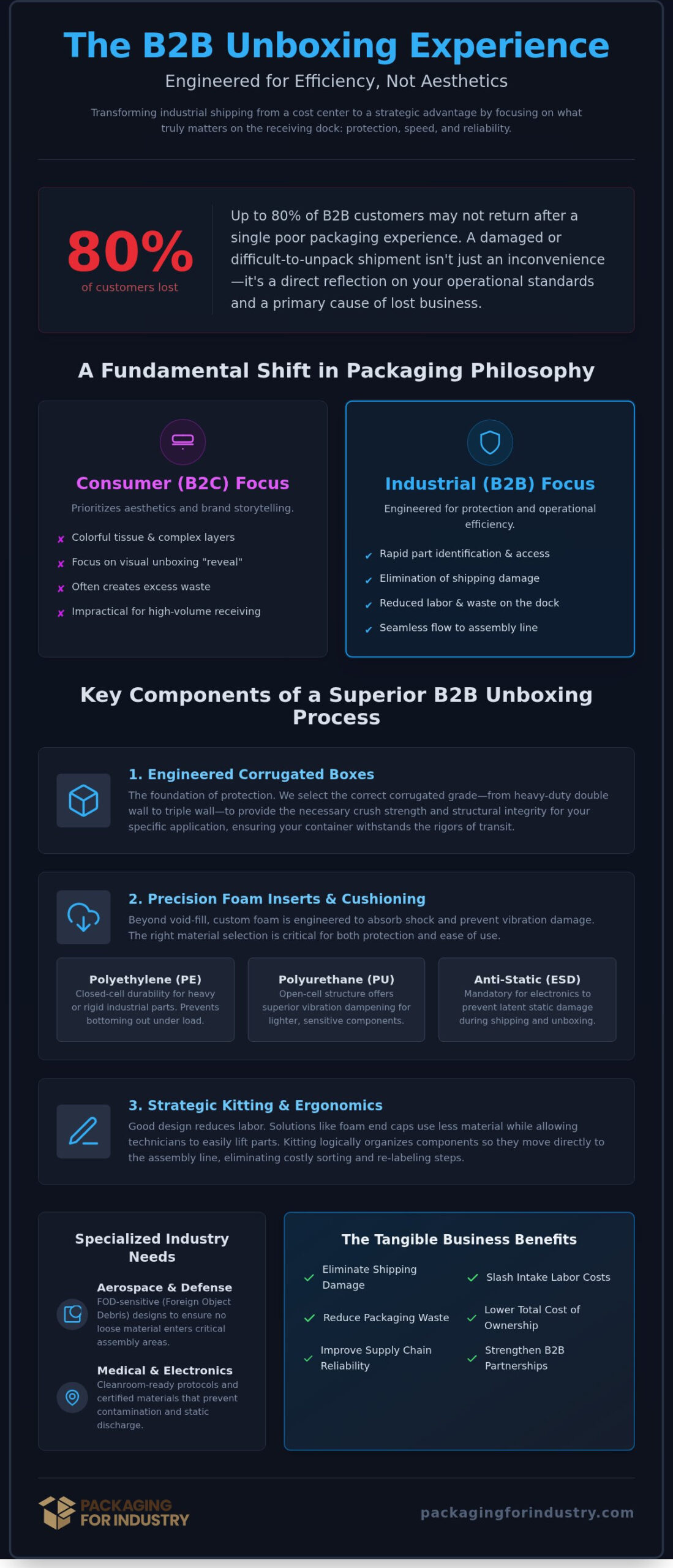 Custom Packaging to Improve B2B Unboxing Experience: An Industrial Guide