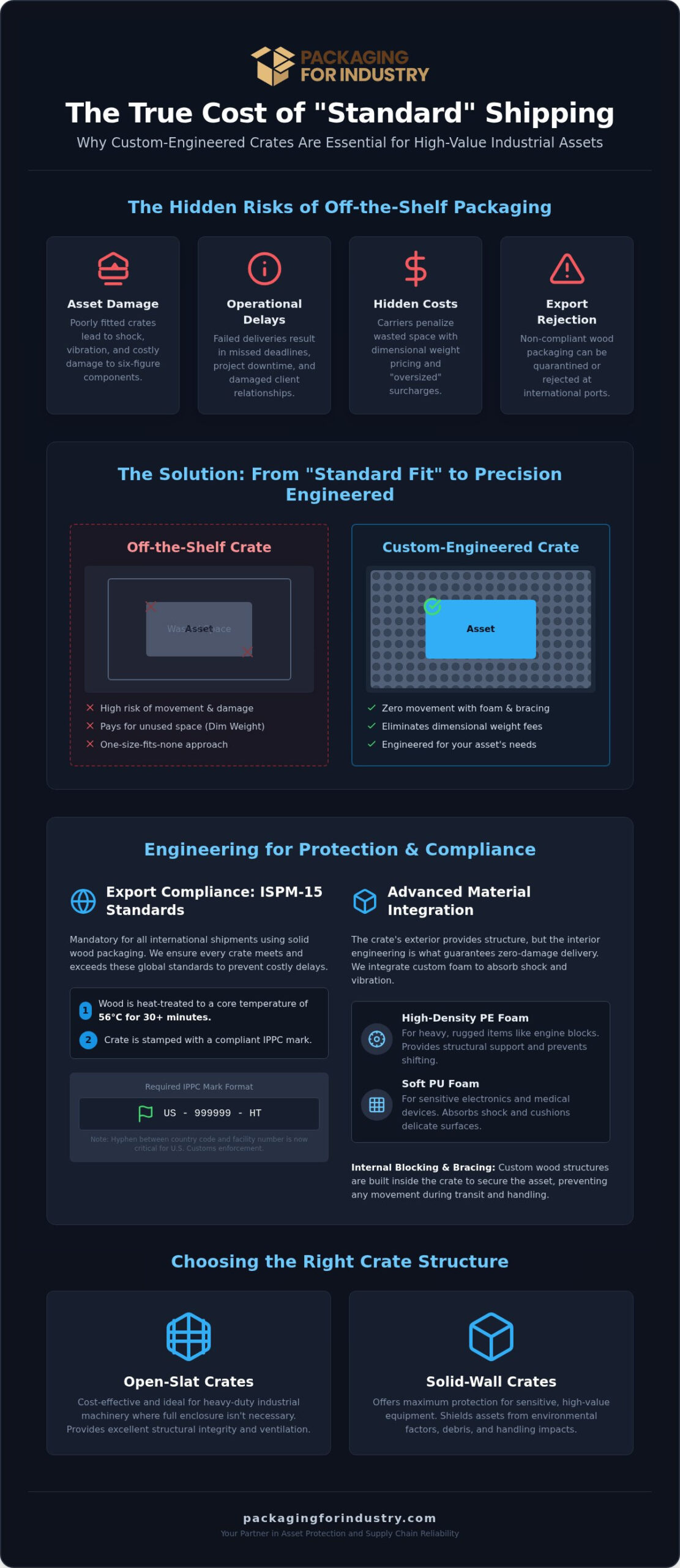Custom Shipping Crates San Bernardino: Industrial-Grade Protection for High-Value Assets