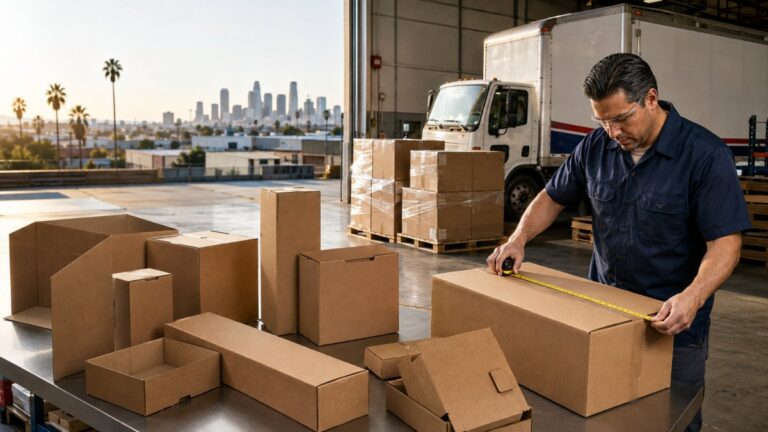 Custom Size Shipping Boxes in Los Angeles & SoCal