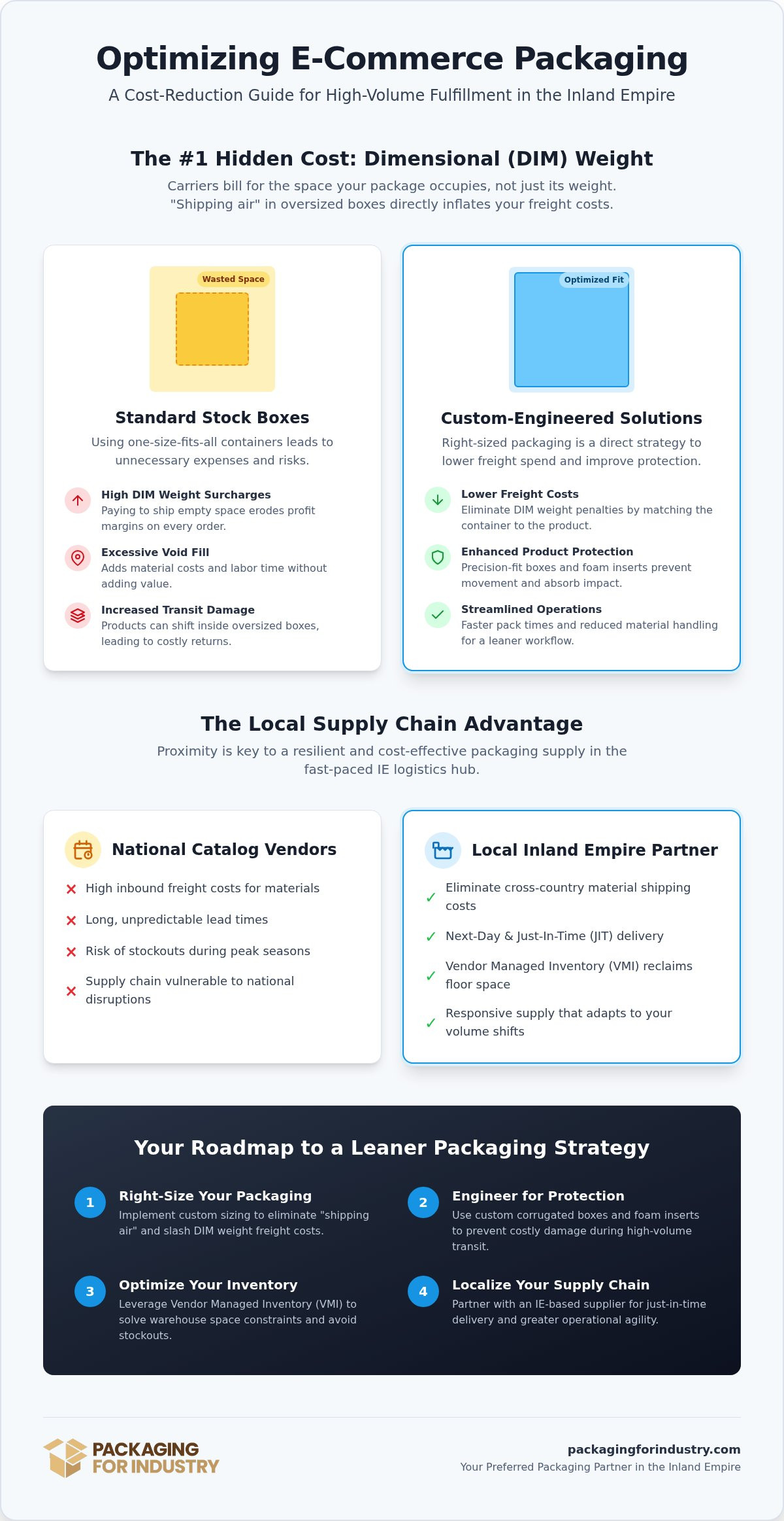 E-commerce Packaging Solutions in the Inland Empire: A 2026 Buying Guide