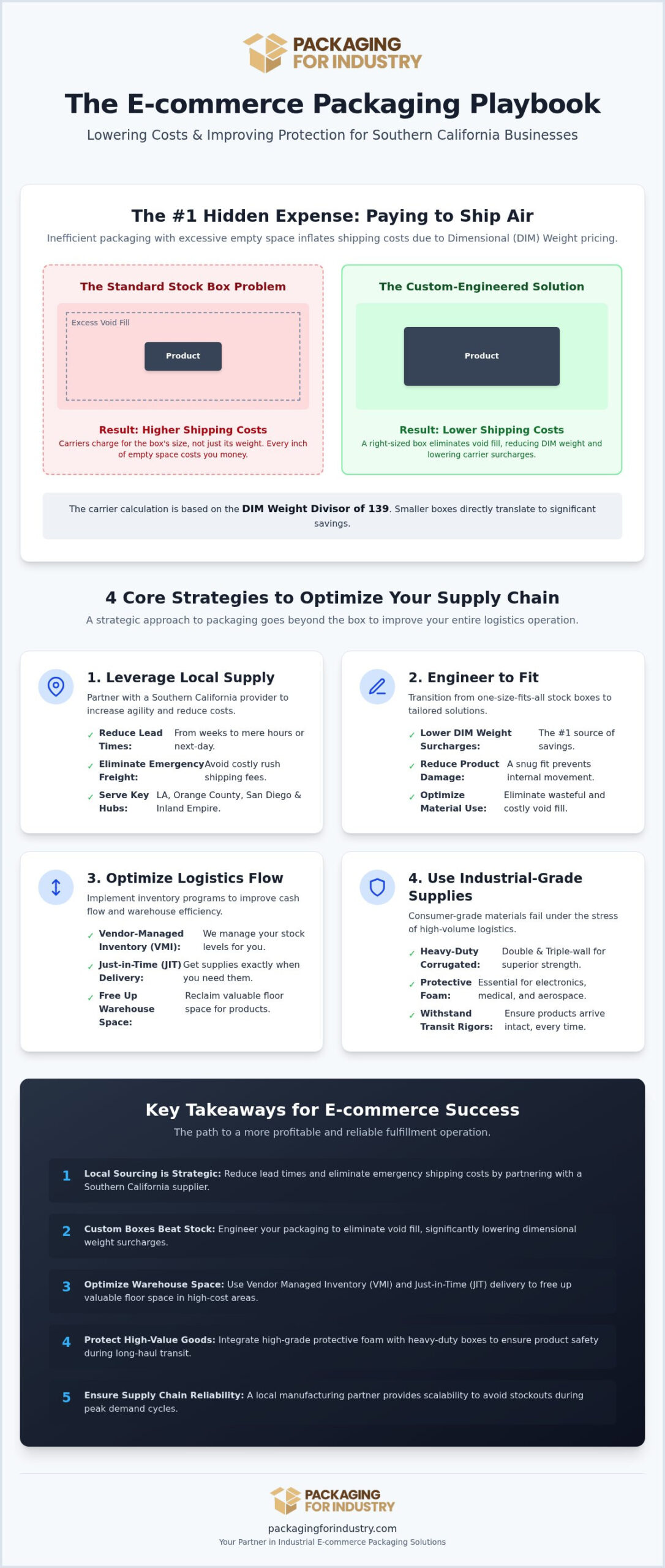 E-commerce Packaging Supplies in Southern California: A Professional Guide