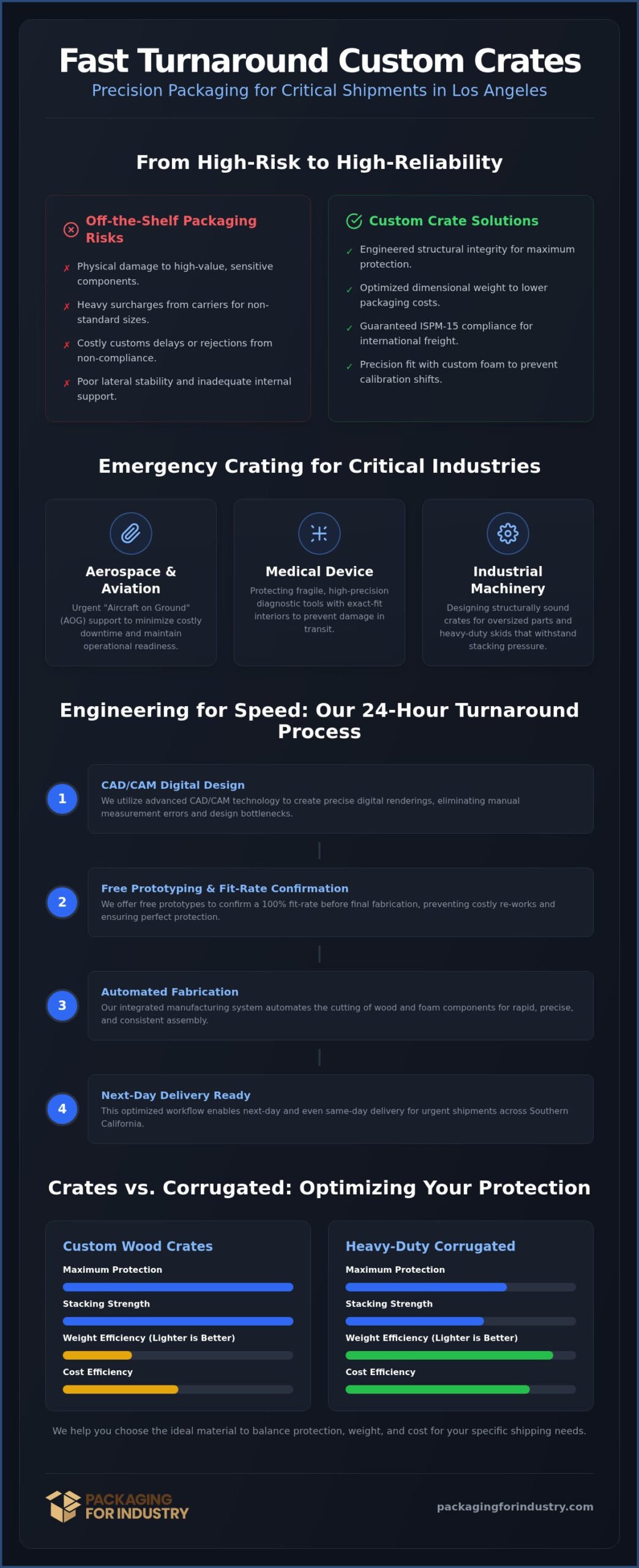 Emergency Custom Crates Los Angeles: A Guide to Fast Turnaround Shipping Solutions