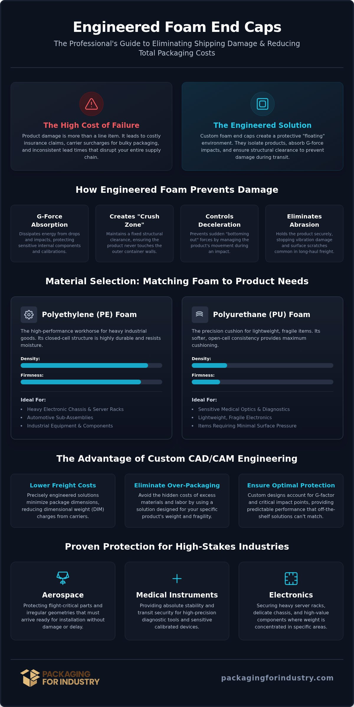 Foam End Caps for Protecting Products in Transit: A B2B Buyer’s Guide