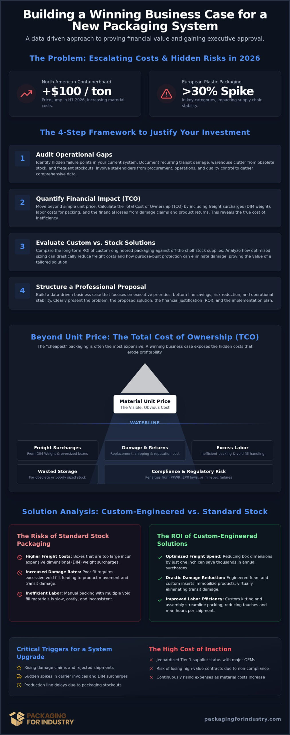 How to Create a Business Case for a New Packaging System in 2026