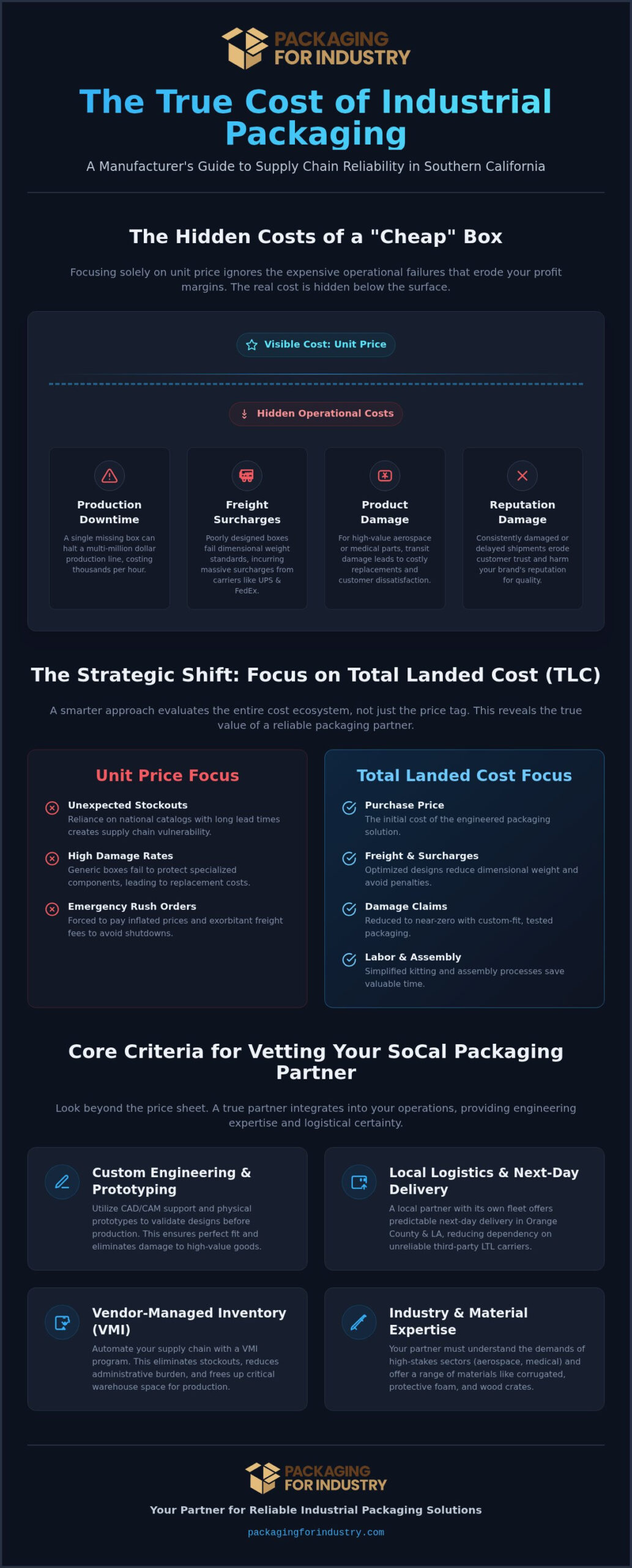 How to Find a Reliable Packaging Supplier in SoCal: A Manufacturer’s Guide