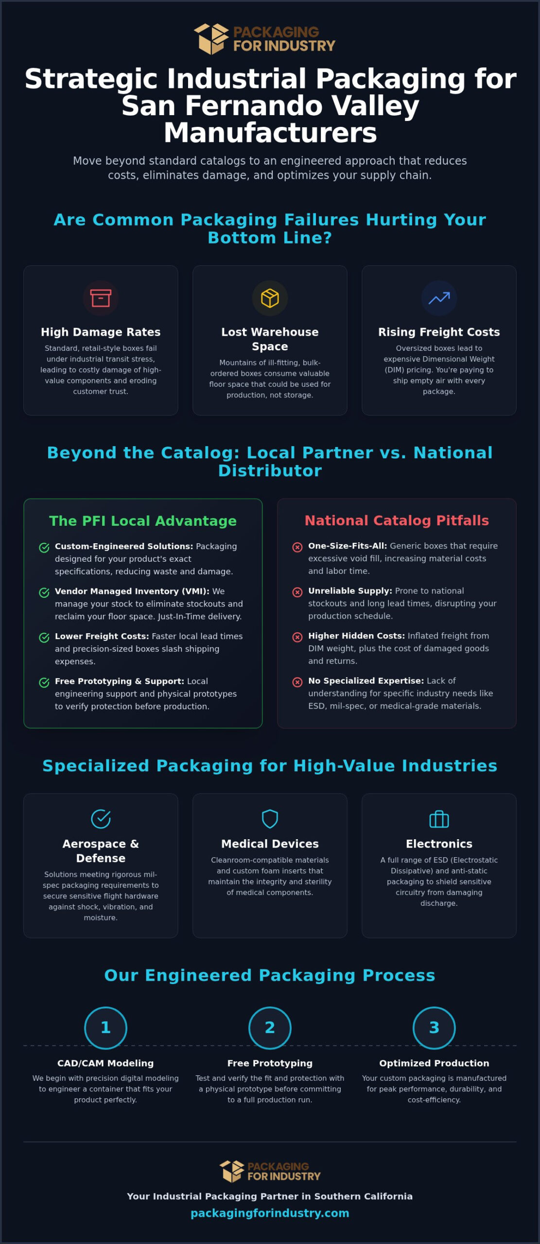 Industrial Packaging Supplier San Fernando Valley: Custom Solutions for Manufacturers