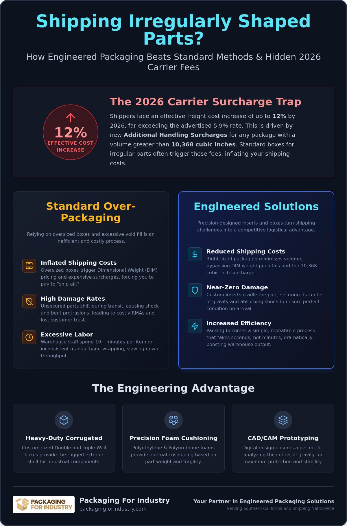 Industrial Packaging for Irregular Parts: Engineering Guide
